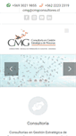 Mobile Screenshot of cmgconsultores.cl