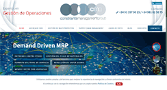 Desktop Screenshot of cmgconsultores.com
