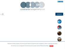 Tablet Screenshot of cmgconsultores.com